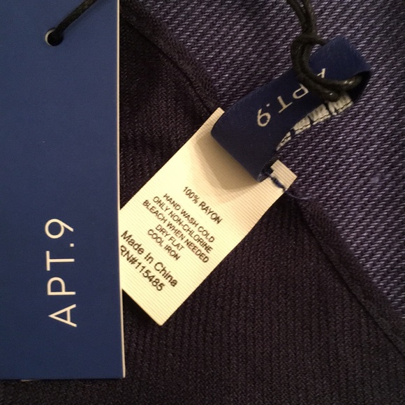 Scarf Blues/Purple Plaid - Picture 4 of 5